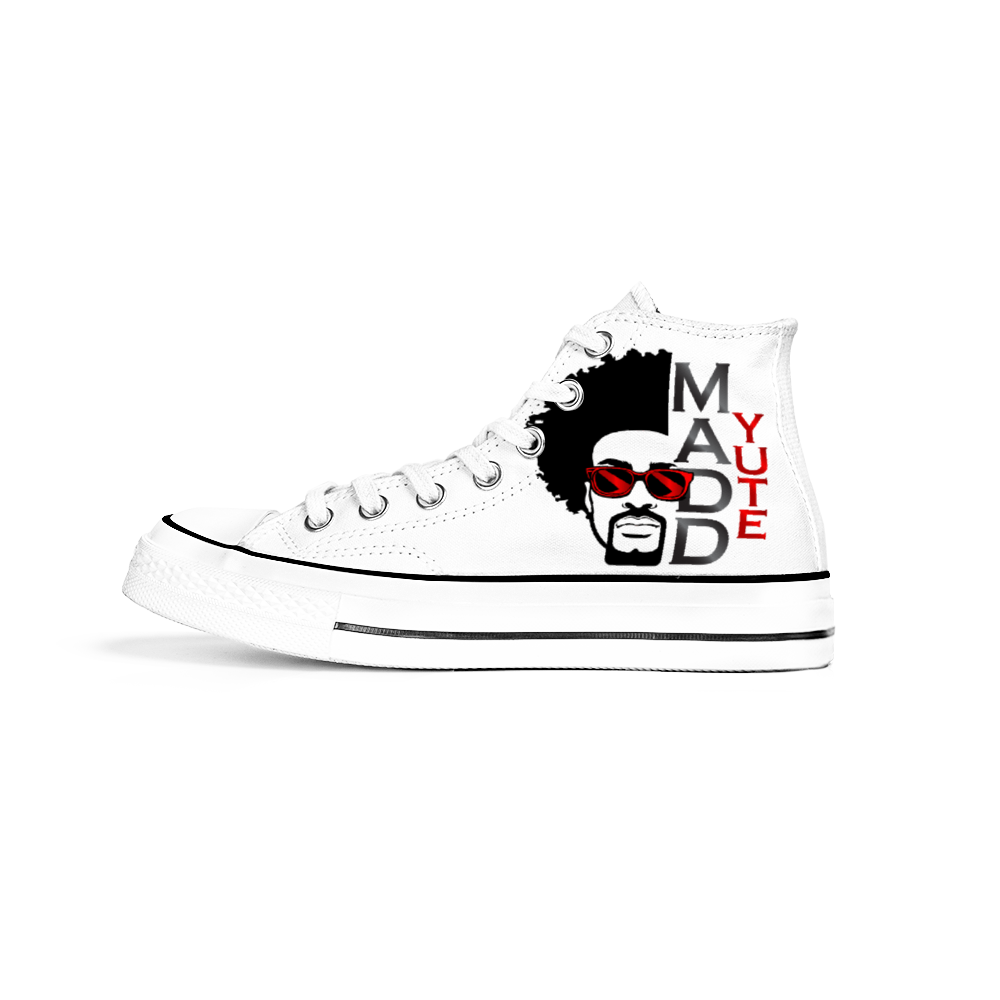 MYC White High Top Chucks