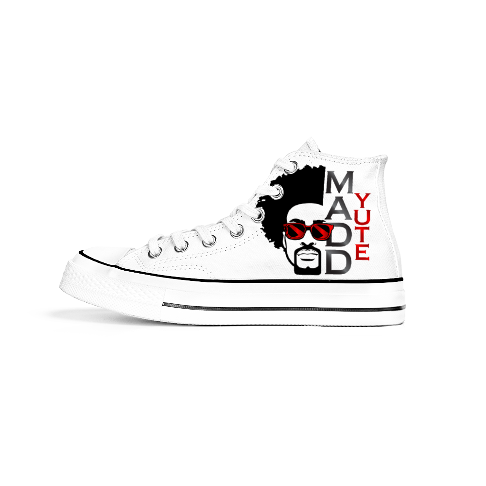 MYC White High Top Chucks