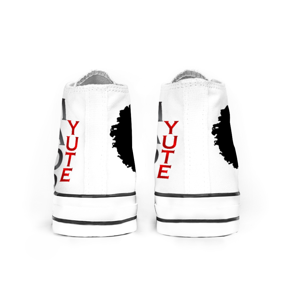 MYC White High Top Chucks