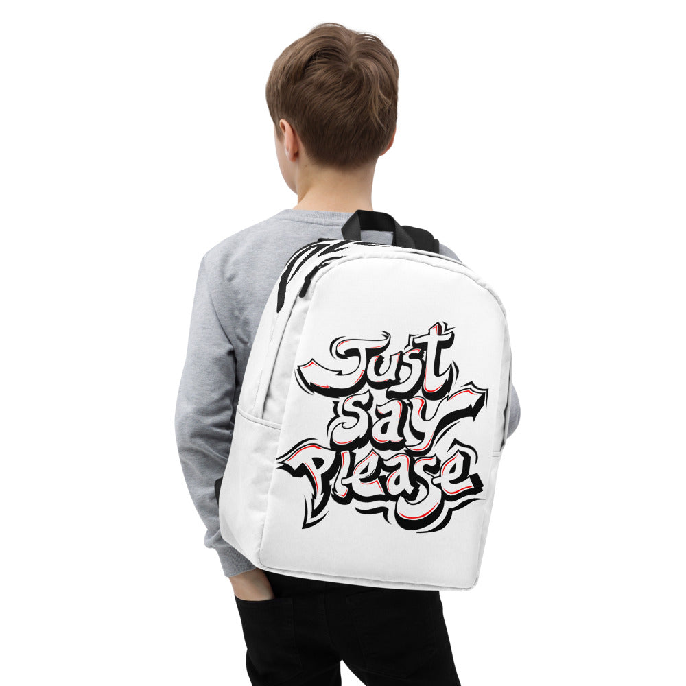 Just Say Please Backpack