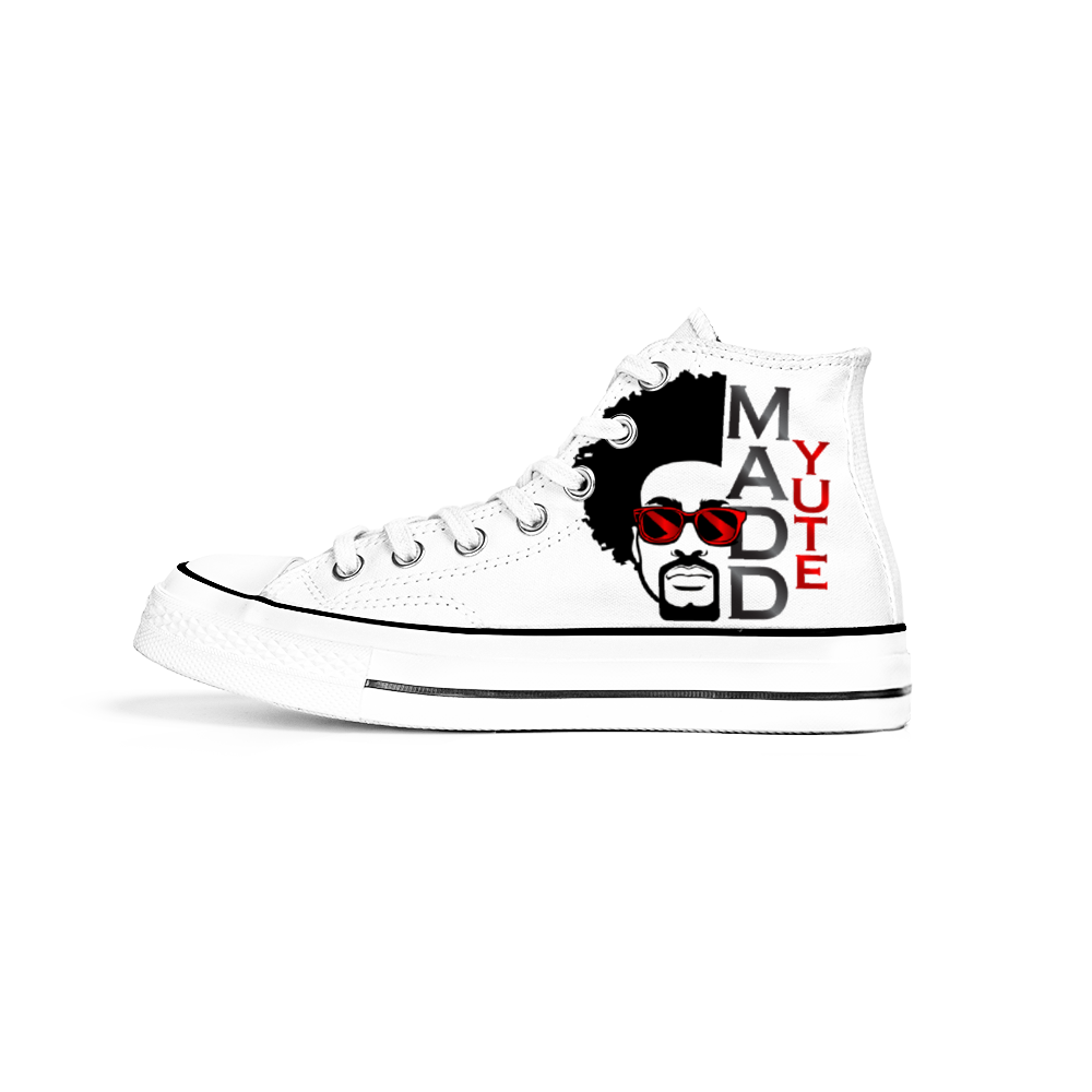 MYC White High Top Chucks