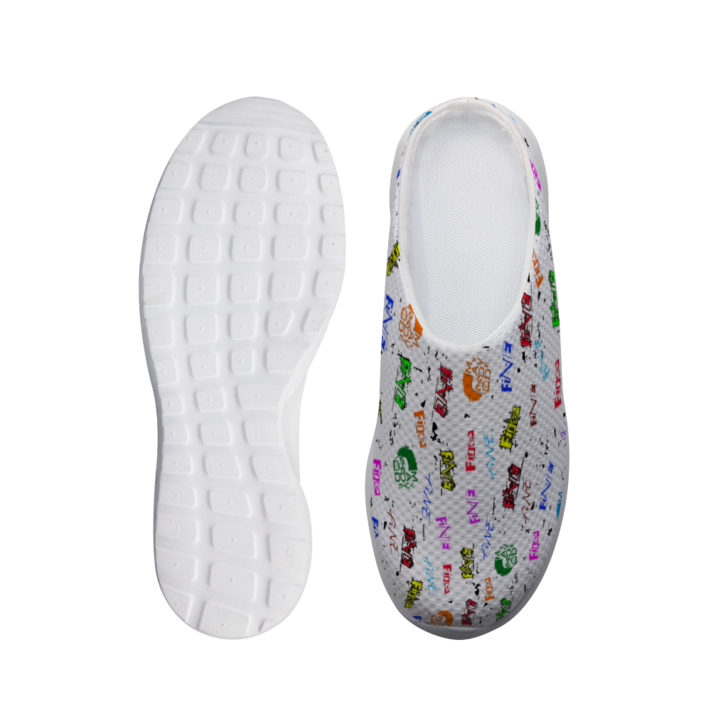 Fine Non-Slip Mesh Breathable Slippers