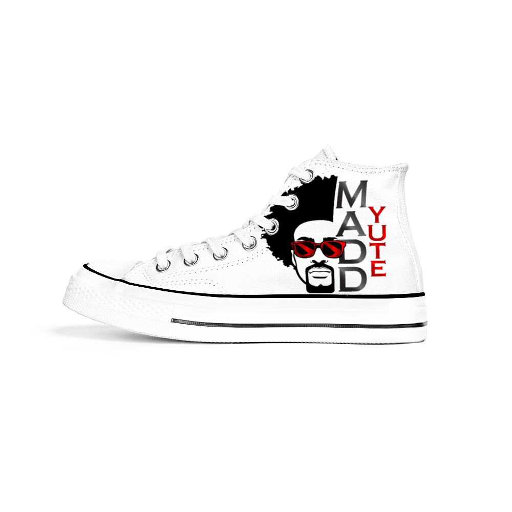 MYC White High Top Chucks