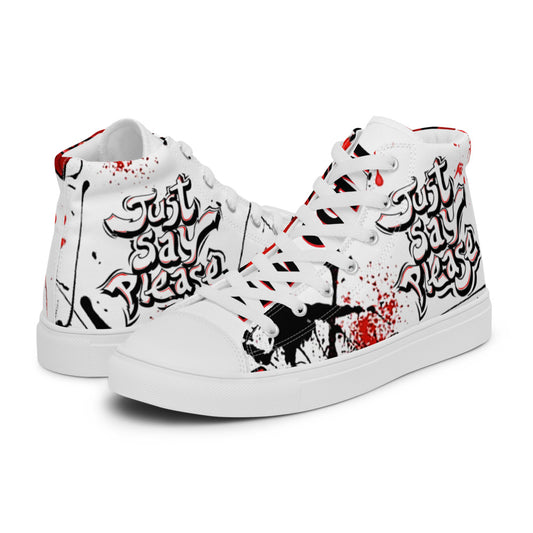 JSP Splatter High Top Sneakers